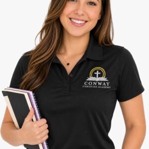 Women's Staff Uniform Polo Shirt – Conway Christian Academy